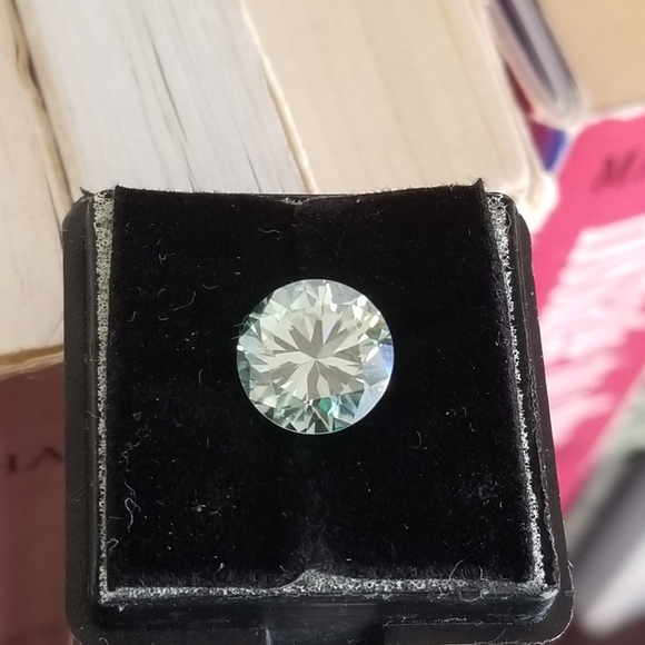 Sale! Loose green moissanite 2.5 carats plus - Picture 15 of 16